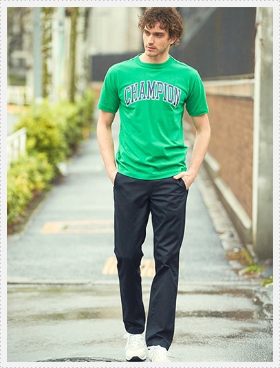 気取らないカレッジtシャツがちょうどいい ライトオン別注のチャンピオンtシャツ ジーンズセレクトショップ ライトオン