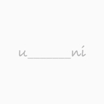 u_______ni