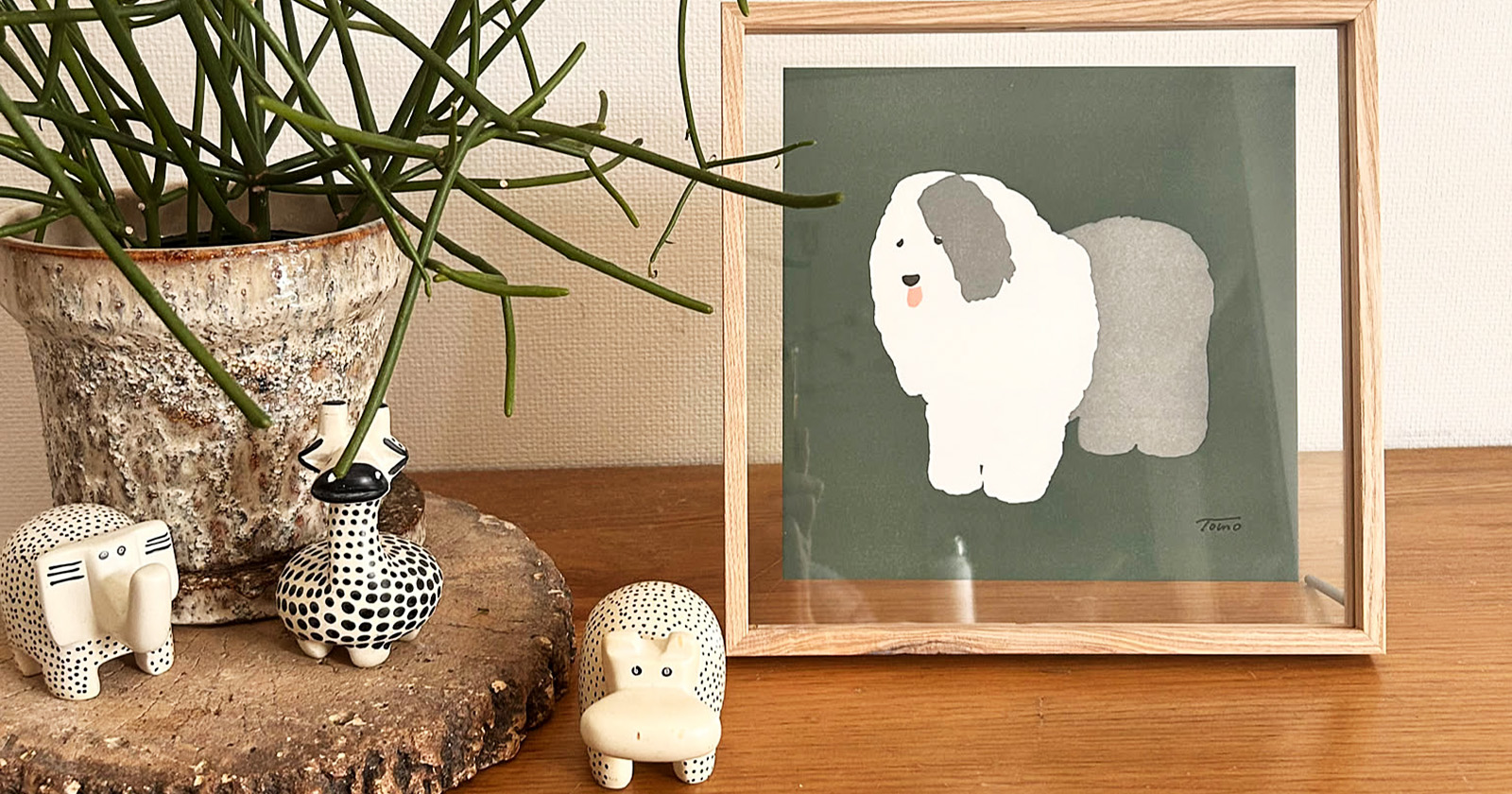 アニマルモチーフのインテリア