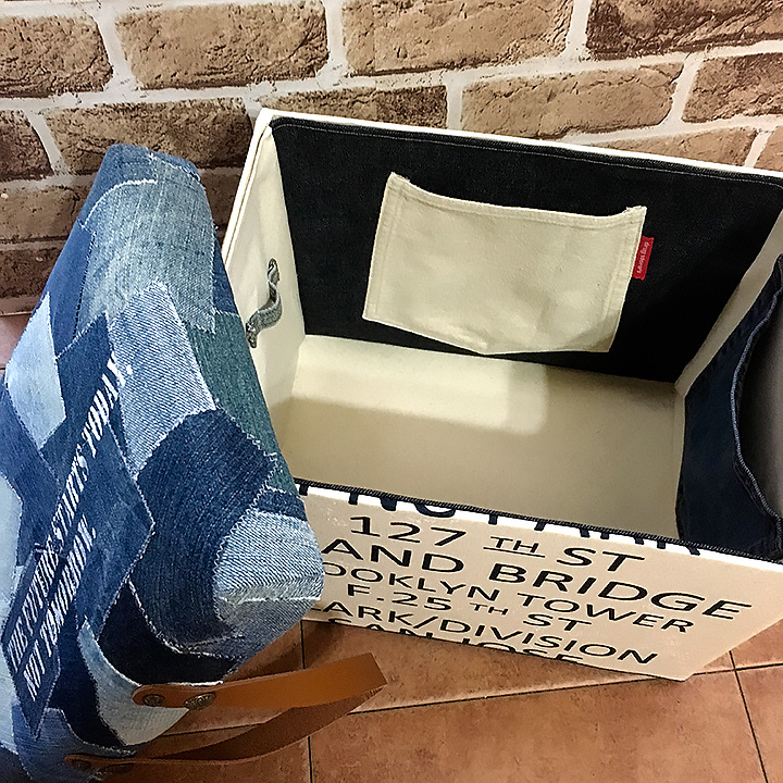 セリアの収納ボックスが大変身!mymiさんのとっておきリメイク術