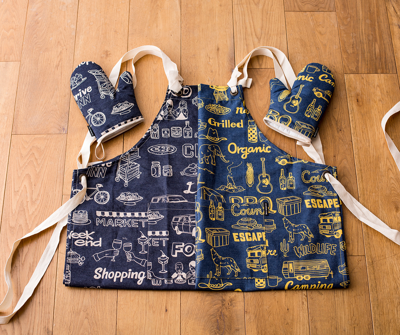 212 KITCHEN STORE エプロン&ミトンセット