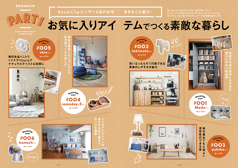 お気に入りアイテムで作る素敵な暮らし