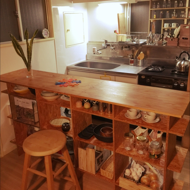 理想のキッチンを実現するためにやってみたい！カウンター周りのDIY