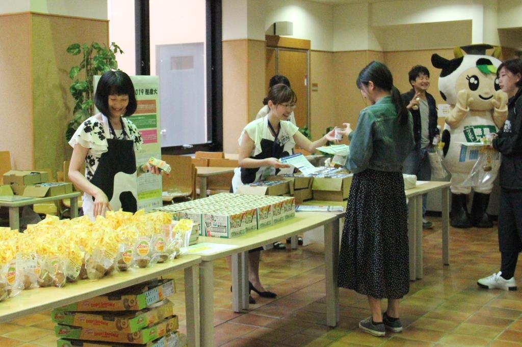 「栄養ワンダー2019 酪農学園大学」が開催されました