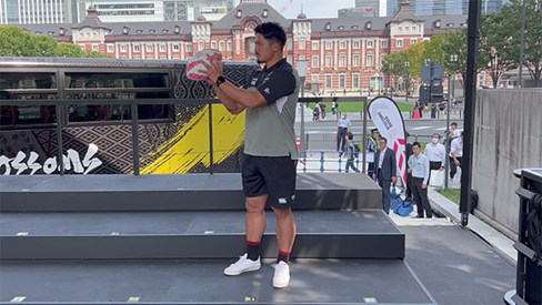 選手もファンもひとつになって世界へ みんなの想いをボールに