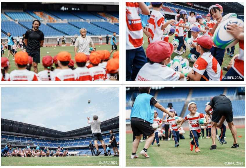 未就学児向けラグビーキャラバン事業 「Canterbury Rugby Little