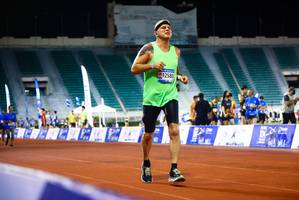 BIB: 12580
                            <button type="button" onclick="openModal(18788595)" class="btn btn-primary btn-sm float-right btn-popup" data-toggle="modal" data-target=".modal-high-quality">
                        <i class="fas fa-shopping-cart"></i> Add to Cart
                    </button>
                                            <button type="button" onclick="isThisMe(18788595, true)" class="btn btn-success btn-sm float-right btn-popup btn-isme hidden" data-toggle="tooltip" data-placement="bottom" title="นี่คือรูปของคุณใช่ไหม คลิกที่นี่เพื่อเอาเข้าอัลบั้ม">
                        <i class="fas fa-plus"></i> Add to album
                    </button>
                    <button type="button" onclick="isThisMe(18788595, false)" class="btn btn-warning btn-sm float-right btn-popup btn-isnotme hidden">
                        <i class="fas fa-ban"></i> Remove from album
                    </button>