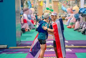 BIB: 16314
                            <button type="button" onclick="openModal(24713324)" class="btn btn-primary btn-sm float-right btn-popup" data-toggle="modal" data-target=".modal-high-quality">
                        <i class="fas fa-shopping-cart"></i> Add to Cart
                    </button>
                                            <button type="button" onclick="isThisMe(24713324, true)" class="btn btn-success btn-sm float-right btn-popup btn-isme hidden" data-toggle="tooltip" data-placement="bottom" title="นี่คือรูปของคุณใช่ไหม คลิกที่นี่เพื่อเอาเข้าอัลบั้ม">
                        <i class="fas fa-plus"></i> Add to album
                    </button>
                    <button type="button" onclick="isThisMe(24713324, false)" class="btn btn-warning btn-sm float-right btn-popup btn-isnotme hidden">
                        <i class="fas fa-ban"></i> Remove from album
                    </button>