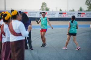 BIB: 0285
                            <button type="button" onclick="openModal(10457637)" class="btn btn-primary btn-sm float-right btn-popup" data-toggle="modal" data-target=".modal-high-quality">
                        <i class="fas fa-shopping-cart"></i> Add to Cart
                    </button>
                                            <button type="button" onclick="isThisMe(10457637, true)" class="btn btn-success btn-sm float-right btn-popup btn-isme hidden" data-toggle="tooltip" data-placement="bottom" title="นี่คือรูปของคุณใช่ไหม คลิกที่นี่เพื่อเอาเข้าอัลบั้ม">
                        <i class="fas fa-plus"></i> Add to album
                    </button>
                    <button type="button" onclick="isThisMe(10457637, false)" class="btn btn-warning btn-sm float-right btn-popup btn-isnotme hidden">
                        <i class="fas fa-ban"></i> Remove from album
                    </button>