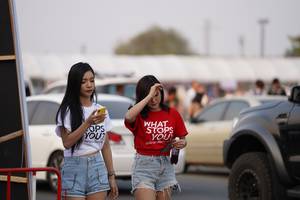 BIB: 
                            <button type="button" onclick="openModal(10643909)" class="btn btn-primary btn-sm float-right btn-popup" data-toggle="modal" data-target=".modal-high-quality">
                        <i class="fas fa-shopping-cart"></i> Add to Cart
                    </button>
                                            <button type="button" onclick="isThisMe(10643909, true)" class="btn btn-success btn-sm float-right btn-popup btn-isme hidden" data-toggle="tooltip" data-placement="bottom" title="นี่คือรูปของคุณใช่ไหม คลิกที่นี่เพื่อเอาเข้าอัลบั้ม">
                        <i class="fas fa-plus"></i> Add to album
                    </button>
                    <button type="button" onclick="isThisMe(10643909, false)" class="btn btn-warning btn-sm float-right btn-popup btn-isnotme hidden">
                        <i class="fas fa-ban"></i> Remove from album
                    </button>