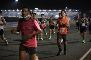 BIB: 26196
                            <button type="button" onclick="openModal(15272975)" class="btn btn-primary btn-sm float-right btn-popup" data-toggle="modal" data-target=".modal-high-quality">
                        <i class="fas fa-shopping-cart"></i> Add to Cart
                    </button>
                                            <button type="button" onclick="isThisMe(15272975, true)" class="btn btn-success btn-sm float-right btn-popup btn-isme hidden" data-toggle="tooltip" data-placement="bottom" title="นี่คือรูปของคุณใช่ไหม คลิกที่นี่เพื่อเอาเข้าอัลบั้ม">
                        <i class="fas fa-plus"></i> Add to album
                    </button>
                    <button type="button" onclick="isThisMe(15272975, false)" class="btn btn-warning btn-sm float-right btn-popup btn-isnotme hidden">
                        <i class="fas fa-ban"></i> Remove from album
                    </button>