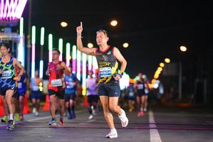 BIB: 46817, 40804
                            <button type="button" onclick="openModal(14624993)" class="btn btn-primary btn-sm float-right btn-popup" data-toggle="modal" data-target=".modal-high-quality">
                        <i class="fas fa-shopping-cart"></i> Add to Cart
                    </button>
                                            <button type="button" onclick="isThisMe(14624993, true)" class="btn btn-success btn-sm float-right btn-popup btn-isme hidden" data-toggle="tooltip" data-placement="bottom" title="นี่คือรูปของคุณใช่ไหม คลิกที่นี่เพื่อเอาเข้าอัลบั้ม">
                        <i class="fas fa-plus"></i> Add to album
                    </button>
                    <button type="button" onclick="isThisMe(14624993, false)" class="btn btn-warning btn-sm float-right btn-popup btn-isnotme hidden">
                        <i class="fas fa-ban"></i> Remove from album
                    </button>