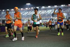 BIB: 5738
                            <button type="button" onclick="openModal(14567841)" class="btn btn-primary btn-sm float-right btn-popup" data-toggle="modal" data-target=".modal-high-quality">
                        <i class="fas fa-shopping-cart"></i> Add to Cart
                    </button>
                                            <button type="button" onclick="isThisMe(14567841, true)" class="btn btn-success btn-sm float-right btn-popup btn-isme hidden" data-toggle="tooltip" data-placement="bottom" title="นี่คือรูปของคุณใช่ไหม คลิกที่นี่เพื่อเอาเข้าอัลบั้ม">
                        <i class="fas fa-plus"></i> Add to album
                    </button>
                    <button type="button" onclick="isThisMe(14567841, false)" class="btn btn-warning btn-sm float-right btn-popup btn-isnotme hidden">
                        <i class="fas fa-ban"></i> Remove from album
                    </button>