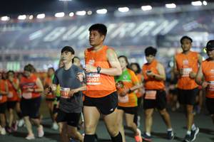 BIB: 20301
                            <button type="button" onclick="openModal(14435954)" class="btn btn-primary btn-sm float-right btn-popup" data-toggle="modal" data-target=".modal-high-quality">
                        <i class="fas fa-shopping-cart"></i> Add to Cart
                    </button>
                                            <button type="button" onclick="isThisMe(14435954, true)" class="btn btn-success btn-sm float-right btn-popup btn-isme hidden" data-toggle="tooltip" data-placement="bottom" title="นี่คือรูปของคุณใช่ไหม คลิกที่นี่เพื่อเอาเข้าอัลบั้ม">
                        <i class="fas fa-plus"></i> Add to album
                    </button>
                    <button type="button" onclick="isThisMe(14435954, false)" class="btn btn-warning btn-sm float-right btn-popup btn-isnotme hidden">
                        <i class="fas fa-ban"></i> Remove from album
                    </button>