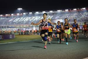 BIB: 29079
                            <button type="button" onclick="openModal(14529972)" class="btn btn-primary btn-sm float-right btn-popup" data-toggle="modal" data-target=".modal-high-quality">
                        <i class="fas fa-shopping-cart"></i> Add to Cart
                    </button>
                                            <button type="button" onclick="isThisMe(14529972, true)" class="btn btn-success btn-sm float-right btn-popup btn-isme hidden" data-toggle="tooltip" data-placement="bottom" title="นี่คือรูปของคุณใช่ไหม คลิกที่นี่เพื่อเอาเข้าอัลบั้ม">
                        <i class="fas fa-plus"></i> Add to album
                    </button>
                    <button type="button" onclick="isThisMe(14529972, false)" class="btn btn-warning btn-sm float-right btn-popup btn-isnotme hidden">
                        <i class="fas fa-ban"></i> Remove from album
                    </button>