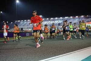 BIB: 20354
                            <button type="button" onclick="openModal(14539439)" class="btn btn-primary btn-sm float-right btn-popup" data-toggle="modal" data-target=".modal-high-quality">
                        <i class="fas fa-shopping-cart"></i> Add to Cart
                    </button>
                                            <button type="button" onclick="isThisMe(14539439, true)" class="btn btn-success btn-sm float-right btn-popup btn-isme hidden" data-toggle="tooltip" data-placement="bottom" title="นี่คือรูปของคุณใช่ไหม คลิกที่นี่เพื่อเอาเข้าอัลบั้ม">
                        <i class="fas fa-plus"></i> Add to album
                    </button>
                    <button type="button" onclick="isThisMe(14539439, false)" class="btn btn-warning btn-sm float-right btn-popup btn-isnotme hidden">
                        <i class="fas fa-ban"></i> Remove from album
                    </button>