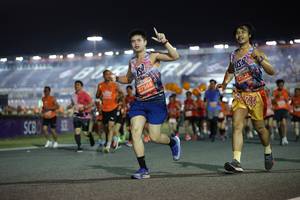 BIB: 27568, 21621
                            <button type="button" onclick="openModal(14572795)" class="btn btn-primary btn-sm float-right btn-popup" data-toggle="modal" data-target=".modal-high-quality">
                        <i class="fas fa-shopping-cart"></i> Add to Cart
                    </button>
                                            <button type="button" onclick="isThisMe(14572795, true)" class="btn btn-success btn-sm float-right btn-popup btn-isme hidden" data-toggle="tooltip" data-placement="bottom" title="นี่คือรูปของคุณใช่ไหม คลิกที่นี่เพื่อเอาเข้าอัลบั้ม">
                        <i class="fas fa-plus"></i> Add to album
                    </button>
                    <button type="button" onclick="isThisMe(14572795, false)" class="btn btn-warning btn-sm float-right btn-popup btn-isnotme hidden">
                        <i class="fas fa-ban"></i> Remove from album
                    </button>