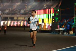 BIB: 25300, 
                            <button type="button" onclick="openModal(14349559)" class="btn btn-primary btn-sm float-right btn-popup" data-toggle="modal" data-target=".modal-high-quality">
                        <i class="fas fa-shopping-cart"></i> Add to Cart
                    </button>
                                            <button type="button" onclick="isThisMe(14349559, true)" class="btn btn-success btn-sm float-right btn-popup btn-isme hidden" data-toggle="tooltip" data-placement="bottom" title="นี่คือรูปของคุณใช่ไหม คลิกที่นี่เพื่อเอาเข้าอัลบั้ม">
                        <i class="fas fa-plus"></i> Add to album
                    </button>
                    <button type="button" onclick="isThisMe(14349559, false)" class="btn btn-warning btn-sm float-right btn-popup btn-isnotme hidden">
                        <i class="fas fa-ban"></i> Remove from album
                    </button>