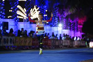 BIB: 46644
                            <button type="button" onclick="openModal(15369307)" class="btn btn-primary btn-sm float-right btn-popup" data-toggle="modal" data-target=".modal-high-quality">
                        <i class="fas fa-shopping-cart"></i> Add to Cart
                    </button>
                                            <button type="button" onclick="isThisMe(15369307, true)" class="btn btn-success btn-sm float-right btn-popup btn-isme hidden" data-toggle="tooltip" data-placement="bottom" title="นี่คือรูปของคุณใช่ไหม คลิกที่นี่เพื่อเอาเข้าอัลบั้ม">
                        <i class="fas fa-plus"></i> Add to album
                    </button>
                    <button type="button" onclick="isThisMe(15369307, false)" class="btn btn-warning btn-sm float-right btn-popup btn-isnotme hidden">
                        <i class="fas fa-ban"></i> Remove from album
                    </button>