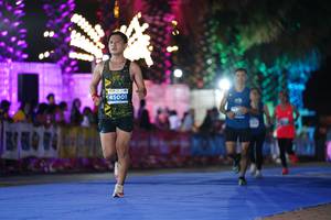 BIB: 45001
                            <button type="button" onclick="openModal(15371719)" class="btn btn-primary btn-sm float-right btn-popup" data-toggle="modal" data-target=".modal-high-quality">
                        <i class="fas fa-shopping-cart"></i> Add to Cart
                    </button>
                                            <button type="button" onclick="isThisMe(15371719, true)" class="btn btn-success btn-sm float-right btn-popup btn-isme hidden" data-toggle="tooltip" data-placement="bottom" title="นี่คือรูปของคุณใช่ไหม คลิกที่นี่เพื่อเอาเข้าอัลบั้ม">
                        <i class="fas fa-plus"></i> Add to album
                    </button>
                    <button type="button" onclick="isThisMe(15371719, false)" class="btn btn-warning btn-sm float-right btn-popup btn-isnotme hidden">
                        <i class="fas fa-ban"></i> Remove from album
                    </button>