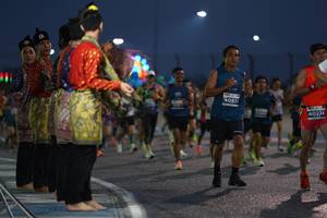 BIB: 40831, 40234
                            <button type="button" onclick="openModal(13843835)" class="btn btn-primary btn-sm float-right btn-popup" data-toggle="modal" data-target=".modal-high-quality">
                        <i class="fas fa-shopping-cart"></i> Add to Cart
                    </button>
                                            <button type="button" onclick="isThisMe(13843835, true)" class="btn btn-success btn-sm float-right btn-popup btn-isme hidden" data-toggle="tooltip" data-placement="bottom" title="นี่คือรูปของคุณใช่ไหม คลิกที่นี่เพื่อเอาเข้าอัลบั้ม">
                        <i class="fas fa-plus"></i> Add to album
                    </button>
                    <button type="button" onclick="isThisMe(13843835, false)" class="btn btn-warning btn-sm float-right btn-popup btn-isnotme hidden">
                        <i class="fas fa-ban"></i> Remove from album
                    </button>