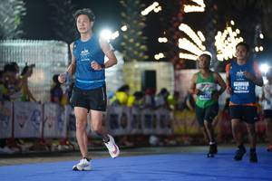 BIB: 42143
                            <button type="button" onclick="openModal(14242344)" class="btn btn-primary btn-sm float-right btn-popup" data-toggle="modal" data-target=".modal-high-quality">
                        <i class="fas fa-shopping-cart"></i> Add to Cart
                    </button>
                                            <button type="button" onclick="isThisMe(14242344, true)" class="btn btn-success btn-sm float-right btn-popup btn-isme hidden" data-toggle="tooltip" data-placement="bottom" title="นี่คือรูปของคุณใช่ไหม คลิกที่นี่เพื่อเอาเข้าอัลบั้ม">
                        <i class="fas fa-plus"></i> Add to album
                    </button>
                    <button type="button" onclick="isThisMe(14242344, false)" class="btn btn-warning btn-sm float-right btn-popup btn-isnotme hidden">
                        <i class="fas fa-ban"></i> Remove from album
                    </button>