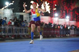 BIB: 46369
                            <button type="button" onclick="openModal(14041459)" class="btn btn-primary btn-sm float-right btn-popup" data-toggle="modal" data-target=".modal-high-quality">
                        <i class="fas fa-shopping-cart"></i> Add to Cart
                    </button>
                                            <button type="button" onclick="isThisMe(14041459, true)" class="btn btn-success btn-sm float-right btn-popup btn-isme hidden" data-toggle="tooltip" data-placement="bottom" title="นี่คือรูปของคุณใช่ไหม คลิกที่นี่เพื่อเอาเข้าอัลบั้ม">
                        <i class="fas fa-plus"></i> Add to album
                    </button>
                    <button type="button" onclick="isThisMe(14041459, false)" class="btn btn-warning btn-sm float-right btn-popup btn-isnotme hidden">
                        <i class="fas fa-ban"></i> Remove from album
                    </button>