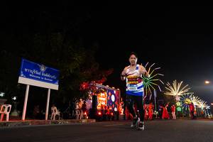 BIB: 43613
                            <button type="button" onclick="openModal(21569400)" class="btn btn-primary btn-sm float-right btn-popup" data-toggle="modal" data-target=".modal-high-quality">
                        <i class="fas fa-shopping-cart"></i> Add to Cart
                    </button>
                                            <button type="button" onclick="isThisMe(21569400, true)" class="btn btn-success btn-sm float-right btn-popup btn-isme hidden" data-toggle="tooltip" data-placement="bottom" title="นี่คือรูปของคุณใช่ไหม คลิกที่นี่เพื่อเอาเข้าอัลบั้ม">
                        <i class="fas fa-plus"></i> Add to album
                    </button>
                    <button type="button" onclick="isThisMe(21569400, false)" class="btn btn-warning btn-sm float-right btn-popup btn-isnotme hidden">
                        <i class="fas fa-ban"></i> Remove from album
                    </button>