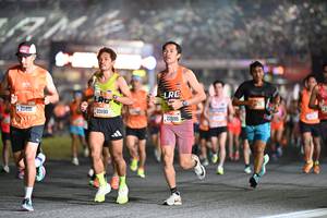 BIB: 21491, 20190, 22696
                            <button type="button" onclick="openModal(19984902)" class="btn btn-primary btn-sm float-right btn-popup" data-toggle="modal" data-target=".modal-high-quality">
                        <i class="fas fa-shopping-cart"></i> Add to Cart
                    </button>
                                            <button type="button" onclick="isThisMe(19984902, true)" class="btn btn-success btn-sm float-right btn-popup btn-isme hidden" data-toggle="tooltip" data-placement="bottom" title="นี่คือรูปของคุณใช่ไหม คลิกที่นี่เพื่อเอาเข้าอัลบั้ม">
                        <i class="fas fa-plus"></i> Add to album
                    </button>
                    <button type="button" onclick="isThisMe(19984902, false)" class="btn btn-warning btn-sm float-right btn-popup btn-isnotme hidden">
                        <i class="fas fa-ban"></i> Remove from album
                    </button>