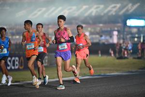 BIB: 10046, 10172, 18201
                            <button type="button" onclick="openModal(20047156)" class="btn btn-primary btn-sm float-right btn-popup" data-toggle="modal" data-target=".modal-high-quality">
                        <i class="fas fa-shopping-cart"></i> Add to Cart
                    </button>
                                            <button type="button" onclick="isThisMe(20047156, true)" class="btn btn-success btn-sm float-right btn-popup btn-isme hidden" data-toggle="tooltip" data-placement="bottom" title="นี่คือรูปของคุณใช่ไหม คลิกที่นี่เพื่อเอาเข้าอัลบั้ม">
                        <i class="fas fa-plus"></i> Add to album
                    </button>
                    <button type="button" onclick="isThisMe(20047156, false)" class="btn btn-warning btn-sm float-right btn-popup btn-isnotme hidden">
                        <i class="fas fa-ban"></i> Remove from album
                    </button>