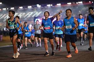 BIB: 10036, 14321, 10160, 10854
                            <button type="button" onclick="openModal(20085789)" class="btn btn-primary btn-sm float-right btn-popup" data-toggle="modal" data-target=".modal-high-quality">
                        <i class="fas fa-shopping-cart"></i> Add to Cart
                    </button>
                                            <button type="button" onclick="isThisMe(20085789, true)" class="btn btn-success btn-sm float-right btn-popup btn-isme hidden" data-toggle="tooltip" data-placement="bottom" title="นี่คือรูปของคุณใช่ไหม คลิกที่นี่เพื่อเอาเข้าอัลบั้ม">
                        <i class="fas fa-plus"></i> Add to album
                    </button>
                    <button type="button" onclick="isThisMe(20085789, false)" class="btn btn-warning btn-sm float-right btn-popup btn-isnotme hidden">
                        <i class="fas fa-ban"></i> Remove from album
                    </button>
