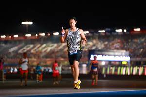 BIB: 42694
                            <button type="button" onclick="openModal(20906699)" class="btn btn-primary btn-sm float-right btn-popup" data-toggle="modal" data-target=".modal-high-quality">
                        <i class="fas fa-shopping-cart"></i> Add to Cart
                    </button>
                                            <button type="button" onclick="isThisMe(20906699, true)" class="btn btn-success btn-sm float-right btn-popup btn-isme hidden" data-toggle="tooltip" data-placement="bottom" title="นี่คือรูปของคุณใช่ไหม คลิกที่นี่เพื่อเอาเข้าอัลบั้ม">
                        <i class="fas fa-plus"></i> Add to album
                    </button>
                    <button type="button" onclick="isThisMe(20906699, false)" class="btn btn-warning btn-sm float-right btn-popup btn-isnotme hidden">
                        <i class="fas fa-ban"></i> Remove from album
                    </button>