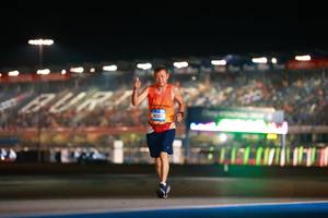 BIB: 4010
                            <button type="button" onclick="openModal(20912470)" class="btn btn-primary btn-sm float-right btn-popup" data-toggle="modal" data-target=".modal-high-quality">
                        <i class="fas fa-shopping-cart"></i> Add to Cart
                    </button>
                                            <button type="button" onclick="isThisMe(20912470, true)" class="btn btn-success btn-sm float-right btn-popup btn-isme hidden" data-toggle="tooltip" data-placement="bottom" title="นี่คือรูปของคุณใช่ไหม คลิกที่นี่เพื่อเอาเข้าอัลบั้ม">
                        <i class="fas fa-plus"></i> Add to album
                    </button>
                    <button type="button" onclick="isThisMe(20912470, false)" class="btn btn-warning btn-sm float-right btn-popup btn-isnotme hidden">
                        <i class="fas fa-ban"></i> Remove from album
                    </button>