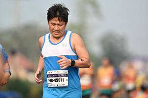 BIB: 42195, 45071
                            <button type="button" onclick="openModal(8367367)" class="btn btn-primary btn-sm float-right btn-popup" data-toggle="modal" data-target=".modal-high-quality">
                        <i class="fas fa-shopping-cart"></i> Add to Cart
                    </button>
                                            <button type="button" onclick="isThisMe(8367367, true)" class="btn btn-success btn-sm float-right btn-popup btn-isme hidden" data-toggle="tooltip" data-placement="bottom" title="นี่คือรูปของคุณใช่ไหม คลิกที่นี่เพื่อเอาเข้าอัลบั้ม">
                        <i class="fas fa-plus"></i> Add to album
                    </button>
                    <button type="button" onclick="isThisMe(8367367, false)" class="btn btn-warning btn-sm float-right btn-popup btn-isnotme hidden">
                        <i class="fas fa-ban"></i> Remove from album
                    </button>