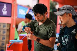 BIB: 
                            <button type="button" onclick="openModal(25370889)" class="btn btn-primary btn-sm float-right btn-popup" data-toggle="modal" data-target=".modal-high-quality">
                        <i class="fas fa-shopping-cart"></i> Add to Cart
                    </button>
                                            <button type="button" onclick="isThisMe(25370889, true)" class="btn btn-success btn-sm float-right btn-popup btn-isme hidden" data-toggle="tooltip" data-placement="bottom" title="นี่คือรูปของคุณใช่ไหม คลิกที่นี่เพื่อเอาเข้าอัลบั้ม">
                        <i class="fas fa-plus"></i> Add to album
                    </button>
                    <button type="button" onclick="isThisMe(25370889, false)" class="btn btn-warning btn-sm float-right btn-popup btn-isnotme hidden">
                        <i class="fas fa-ban"></i> Remove from album
                    </button>