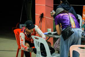 BIB: 
                            <button type="button" onclick="openModal(25384920)" class="btn btn-primary btn-sm float-right btn-popup" data-toggle="modal" data-target=".modal-high-quality">
                        <i class="fas fa-shopping-cart"></i> Add to Cart
                    </button>
                                            <button type="button" onclick="isThisMe(25384920, true)" class="btn btn-success btn-sm float-right btn-popup btn-isme hidden" data-toggle="tooltip" data-placement="bottom" title="นี่คือรูปของคุณใช่ไหม คลิกที่นี่เพื่อเอาเข้าอัลบั้ม">
                        <i class="fas fa-plus"></i> Add to album
                    </button>
                    <button type="button" onclick="isThisMe(25384920, false)" class="btn btn-warning btn-sm float-right btn-popup btn-isnotme hidden">
                        <i class="fas fa-ban"></i> Remove from album
                    </button>