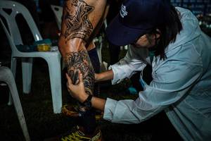 BIB: 
                            <button type="button" onclick="openModal(19369874)" class="btn btn-primary btn-sm float-right btn-popup" data-toggle="modal" data-target=".modal-high-quality">
                        <i class="fas fa-shopping-cart"></i> Add to Cart
                    </button>
                                            <button type="button" onclick="isThisMe(19369874, true)" class="btn btn-success btn-sm float-right btn-popup btn-isme hidden" data-toggle="tooltip" data-placement="bottom" title="นี่คือรูปของคุณใช่ไหม คลิกที่นี่เพื่อเอาเข้าอัลบั้ม">
                        <i class="fas fa-plus"></i> Add to album
                    </button>
                    <button type="button" onclick="isThisMe(19369874, false)" class="btn btn-warning btn-sm float-right btn-popup btn-isnotme hidden">
                        <i class="fas fa-ban"></i> Remove from album
                    </button>