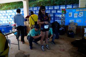 BIB: 2119
                            <button type="button" onclick="openModal(19372703)" class="btn btn-primary btn-sm float-right btn-popup" data-toggle="modal" data-target=".modal-high-quality">
                        <i class="fas fa-shopping-cart"></i> Add to Cart
                    </button>
                                            <button type="button" onclick="isThisMe(19372703, true)" class="btn btn-success btn-sm float-right btn-popup btn-isme hidden" data-toggle="tooltip" data-placement="bottom" title="นี่คือรูปของคุณใช่ไหม คลิกที่นี่เพื่อเอาเข้าอัลบั้ม">
                        <i class="fas fa-plus"></i> Add to album
                    </button>
                    <button type="button" onclick="isThisMe(19372703, false)" class="btn btn-warning btn-sm float-right btn-popup btn-isnotme hidden">
                        <i class="fas fa-ban"></i> Remove from album
                    </button>