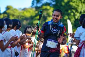 BIB: 2747
                            <button type="button" onclick="openModal(19100178)" class="btn btn-primary btn-sm float-right btn-popup" data-toggle="modal" data-target=".modal-high-quality">
                        <i class="fas fa-shopping-cart"></i> Add to Cart
                    </button>
                                            <button type="button" onclick="isThisMe(19100178, true)" class="btn btn-success btn-sm float-right btn-popup btn-isme hidden" data-toggle="tooltip" data-placement="bottom" title="นี่คือรูปของคุณใช่ไหม คลิกที่นี่เพื่อเอาเข้าอัลบั้ม">
                        <i class="fas fa-plus"></i> Add to album
                    </button>
                    <button type="button" onclick="isThisMe(19100178, false)" class="btn btn-warning btn-sm float-right btn-popup btn-isnotme hidden">
                        <i class="fas fa-ban"></i> Remove from album
                    </button>