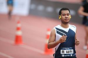 BIB: 694
                            <button type="button" onclick="openModal(4574633)" class="btn btn-primary btn-sm float-right btn-popup" data-toggle="modal" data-target=".modal-high-quality">
                        <i class="fas fa-shopping-cart"></i> Add to Cart
                    </button>
                                            <button type="button" onclick="isThisMe(4574633, true)" class="btn btn-success btn-sm float-right btn-popup btn-isme hidden" data-toggle="tooltip" data-placement="bottom" title="นี่คือรูปของคุณใช่ไหม คลิกที่นี่เพื่อเอาเข้าอัลบั้ม">
                        <i class="fas fa-plus"></i> Add to album
                    </button>
                    <button type="button" onclick="isThisMe(4574633, false)" class="btn btn-warning btn-sm float-right btn-popup btn-isnotme hidden">
                        <i class="fas fa-ban"></i> Remove from album
                    </button>