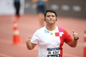 BIB: 6367
                            <button type="button" onclick="openModal(4577137)" class="btn btn-primary btn-sm float-right btn-popup" data-toggle="modal" data-target=".modal-high-quality">
                        <i class="fas fa-shopping-cart"></i> Add to Cart
                    </button>
                                            <button type="button" onclick="isThisMe(4577137, true)" class="btn btn-success btn-sm float-right btn-popup btn-isme hidden" data-toggle="tooltip" data-placement="bottom" title="นี่คือรูปของคุณใช่ไหม คลิกที่นี่เพื่อเอาเข้าอัลบั้ม">
                        <i class="fas fa-plus"></i> Add to album
                    </button>
                    <button type="button" onclick="isThisMe(4577137, false)" class="btn btn-warning btn-sm float-right btn-popup btn-isnotme hidden">
                        <i class="fas fa-ban"></i> Remove from album
                    </button>