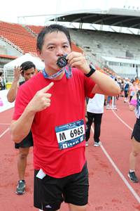 BIB: 6963
                            <button type="button" onclick="openModal(4644989)" class="btn btn-primary btn-sm float-right btn-popup" data-toggle="modal" data-target=".modal-high-quality">
                        <i class="fas fa-shopping-cart"></i> Add to Cart
                    </button>
                                            <button type="button" onclick="isThisMe(4644989, true)" class="btn btn-success btn-sm float-right btn-popup btn-isme hidden" data-toggle="tooltip" data-placement="bottom" title="นี่คือรูปของคุณใช่ไหม คลิกที่นี่เพื่อเอาเข้าอัลบั้ม">
                        <i class="fas fa-plus"></i> Add to album
                    </button>
                    <button type="button" onclick="isThisMe(4644989, false)" class="btn btn-warning btn-sm float-right btn-popup btn-isnotme hidden">
                        <i class="fas fa-ban"></i> Remove from album
                    </button>