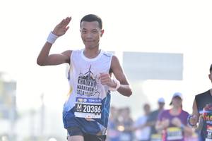 BIB: 20386
                            <button type="button" onclick="openModal(3759764)" class="btn btn-primary btn-sm float-right btn-popup" data-toggle="modal" data-target=".modal-high-quality">
                        <i class="fas fa-shopping-cart"></i> Add to Cart
                    </button>
                                            <button type="button" onclick="isThisMe(3759764, true)" class="btn btn-success btn-sm float-right btn-popup btn-isme hidden" data-toggle="tooltip" data-placement="bottom" title="นี่คือรูปของคุณใช่ไหม คลิกที่นี่เพื่อเอาเข้าอัลบั้ม">
                        <i class="fas fa-plus"></i> Add to album
                    </button>
                    <button type="button" onclick="isThisMe(3759764, false)" class="btn btn-warning btn-sm float-right btn-popup btn-isnotme hidden">
                        <i class="fas fa-ban"></i> Remove from album
                    </button>