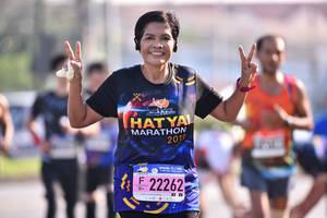 BIB: 201, 22262
                            <button type="button" onclick="openModal(3687147)" class="btn btn-primary btn-sm float-right btn-popup" data-toggle="modal" data-target=".modal-high-quality">
                        <i class="fas fa-shopping-cart"></i> Add to Cart
                    </button>
                                            <button type="button" onclick="isThisMe(3687147, true)" class="btn btn-success btn-sm float-right btn-popup btn-isme hidden" data-toggle="tooltip" data-placement="bottom" title="นี่คือรูปของคุณใช่ไหม คลิกที่นี่เพื่อเอาเข้าอัลบั้ม">
                        <i class="fas fa-plus"></i> Add to album
                    </button>
                    <button type="button" onclick="isThisMe(3687147, false)" class="btn btn-warning btn-sm float-right btn-popup btn-isnotme hidden">
                        <i class="fas fa-ban"></i> Remove from album
                    </button>