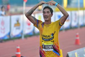 BIB: 10385
                            <button type="button" onclick="openModal(3533916)" class="btn btn-primary btn-sm float-right btn-popup" data-toggle="modal" data-target=".modal-high-quality">
                        <i class="fas fa-shopping-cart"></i> Add to Cart
                    </button>
                                            <button type="button" onclick="isThisMe(3533916, true)" class="btn btn-success btn-sm float-right btn-popup btn-isme hidden" data-toggle="tooltip" data-placement="bottom" title="นี่คือรูปของคุณใช่ไหม คลิกที่นี่เพื่อเอาเข้าอัลบั้ม">
                        <i class="fas fa-plus"></i> Add to album
                    </button>
                    <button type="button" onclick="isThisMe(3533916, false)" class="btn btn-warning btn-sm float-right btn-popup btn-isnotme hidden">
                        <i class="fas fa-ban"></i> Remove from album
                    </button>