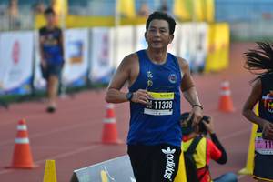 BIB: 11338
                            <button type="button" onclick="openModal(3536385)" class="btn btn-primary btn-sm float-right btn-popup" data-toggle="modal" data-target=".modal-high-quality">
                        <i class="fas fa-shopping-cart"></i> Add to Cart
                    </button>
                                            <button type="button" onclick="isThisMe(3536385, true)" class="btn btn-success btn-sm float-right btn-popup btn-isme hidden" data-toggle="tooltip" data-placement="bottom" title="นี่คือรูปของคุณใช่ไหม คลิกที่นี่เพื่อเอาเข้าอัลบั้ม">
                        <i class="fas fa-plus"></i> Add to album
                    </button>
                    <button type="button" onclick="isThisMe(3536385, false)" class="btn btn-warning btn-sm float-right btn-popup btn-isnotme hidden">
                        <i class="fas fa-ban"></i> Remove from album
                    </button>