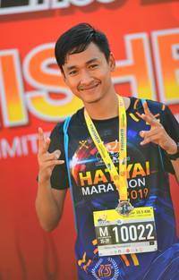 BIB: 019, 105, 10022
                            <button type="button" onclick="openModal(3806652)" class="btn btn-primary btn-sm float-right btn-popup" data-toggle="modal" data-target=".modal-high-quality">
                        <i class="fas fa-shopping-cart"></i> Add to Cart
                    </button>
                                            <button type="button" onclick="isThisMe(3806652, true)" class="btn btn-success btn-sm float-right btn-popup btn-isme hidden" data-toggle="tooltip" data-placement="bottom" title="นี่คือรูปของคุณใช่ไหม คลิกที่นี่เพื่อเอาเข้าอัลบั้ม">
                        <i class="fas fa-plus"></i> Add to album
                    </button>
                    <button type="button" onclick="isThisMe(3806652, false)" class="btn btn-warning btn-sm float-right btn-popup btn-isnotme hidden">
                        <i class="fas fa-ban"></i> Remove from album
                    </button>