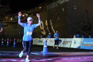 BIB: 6732
                            <button type="button" onclick="openModal(3373115)" class="btn btn-primary btn-sm float-right btn-popup" data-toggle="modal" data-target=".modal-high-quality">
                        <i class="fas fa-shopping-cart"></i> Add to Cart
                    </button>
                                            <button type="button" onclick="isThisMe(3373115, true)" class="btn btn-success btn-sm float-right btn-popup btn-isme hidden" data-toggle="tooltip" data-placement="bottom" title="นี่คือรูปของคุณใช่ไหม คลิกที่นี่เพื่อเอาเข้าอัลบั้ม">
                        <i class="fas fa-plus"></i> Add to album
                    </button>
                    <button type="button" onclick="isThisMe(3373115, false)" class="btn btn-warning btn-sm float-right btn-popup btn-isnotme hidden">
                        <i class="fas fa-ban"></i> Remove from album
                    </button>