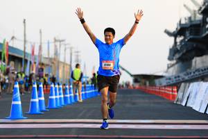 BIB: 8186
                            <button type="button" onclick="openModal(3113537)" class="btn btn-primary btn-sm float-right btn-popup" data-toggle="modal" data-target=".modal-high-quality">
                        <i class="fas fa-shopping-cart"></i> Add to Cart
                    </button>
                                            <button type="button" onclick="isThisMe(3113537, true)" class="btn btn-success btn-sm float-right btn-popup btn-isme hidden" data-toggle="tooltip" data-placement="bottom" title="นี่คือรูปของคุณใช่ไหม คลิกที่นี่เพื่อเอาเข้าอัลบั้ม">
                        <i class="fas fa-plus"></i> Add to album
                    </button>
                    <button type="button" onclick="isThisMe(3113537, false)" class="btn btn-warning btn-sm float-right btn-popup btn-isnotme hidden">
                        <i class="fas fa-ban"></i> Remove from album
                    </button>