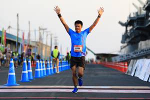 BIB: 8186
                            <button type="button" onclick="openModal(3113538)" class="btn btn-primary btn-sm float-right btn-popup" data-toggle="modal" data-target=".modal-high-quality">
                        <i class="fas fa-shopping-cart"></i> Add to Cart
                    </button>
                                            <button type="button" onclick="isThisMe(3113538, true)" class="btn btn-success btn-sm float-right btn-popup btn-isme hidden" data-toggle="tooltip" data-placement="bottom" title="นี่คือรูปของคุณใช่ไหม คลิกที่นี่เพื่อเอาเข้าอัลบั้ม">
                        <i class="fas fa-plus"></i> Add to album
                    </button>
                    <button type="button" onclick="isThisMe(3113538, false)" class="btn btn-warning btn-sm float-right btn-popup btn-isnotme hidden">
                        <i class="fas fa-ban"></i> Remove from album
                    </button>